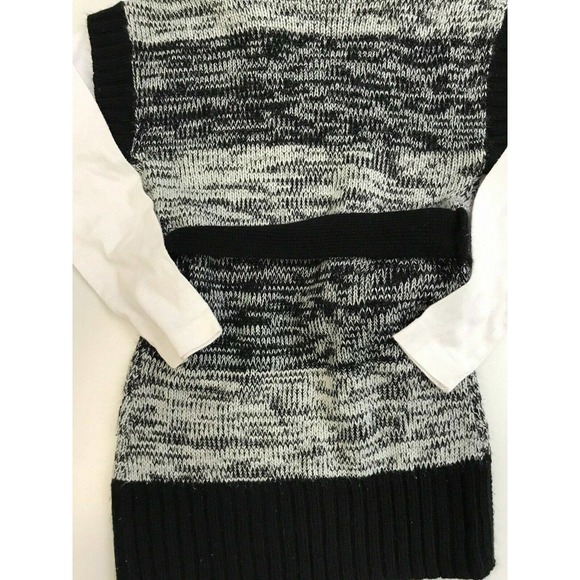Cherry Stix Girls Black Belted Sweater size 5 Orig.$39 NWT - Picture 8 of 9